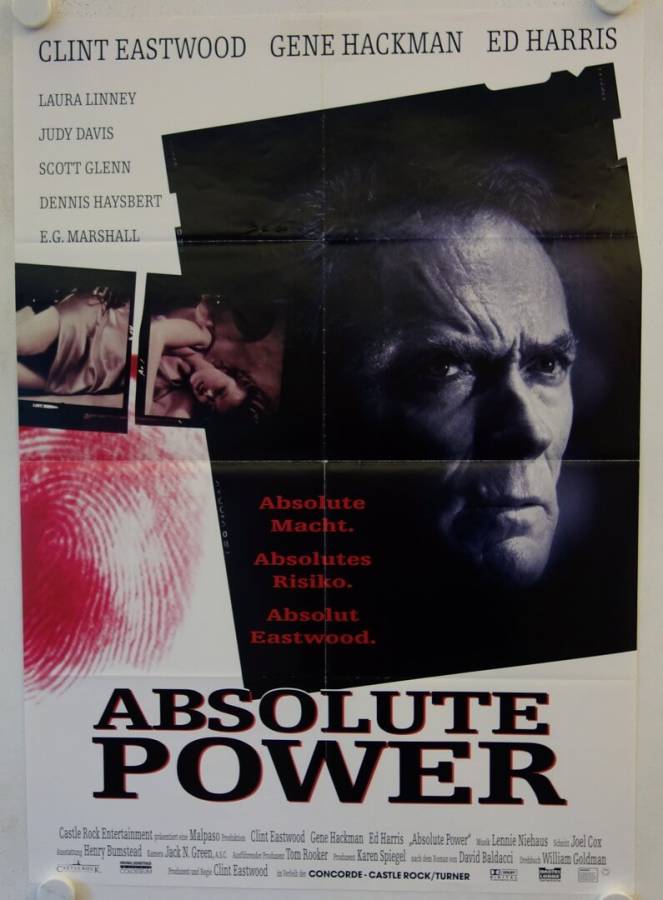 Absolute Power originales deutsches Filmplakat
