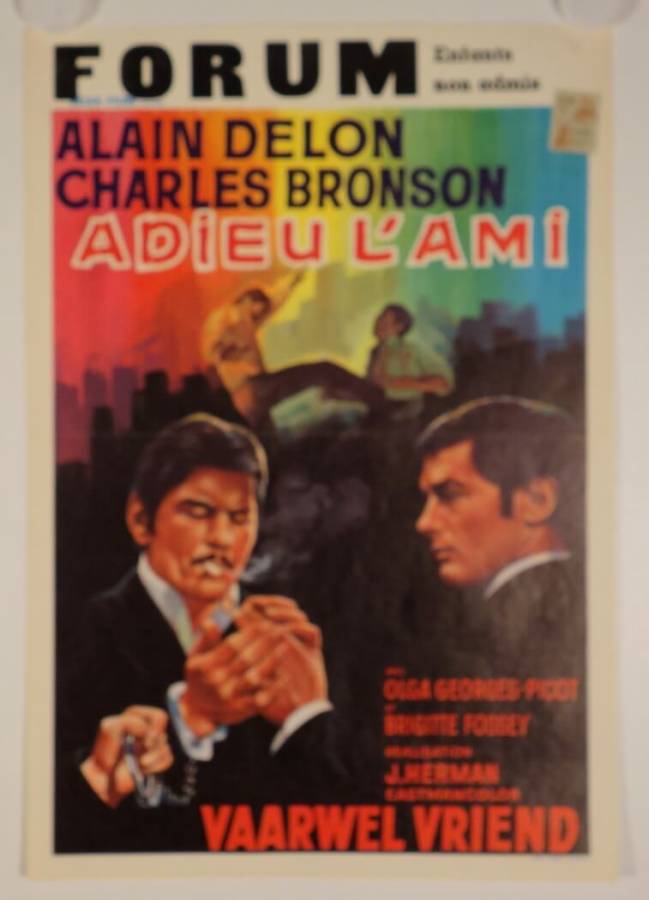 Adieu lami - Farewell, Friend original release belgian movie poster