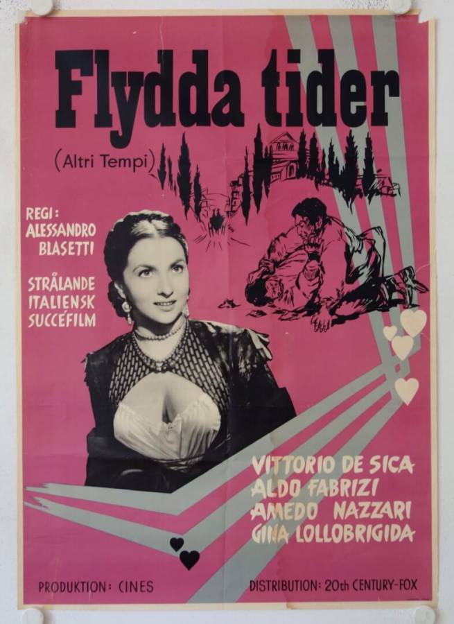 Andere Zeiten originales dänisches Filmplakat
