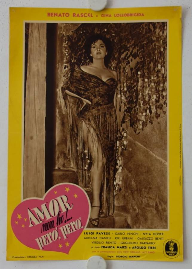 Keine Liebe, aber aber... originales italienisches Fotobusta Filmplakat