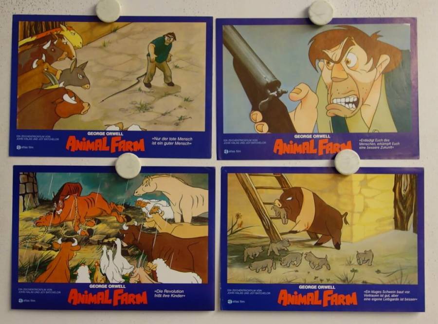 Aufstand der Tiere originale deutsche Aushangfotos (R81)