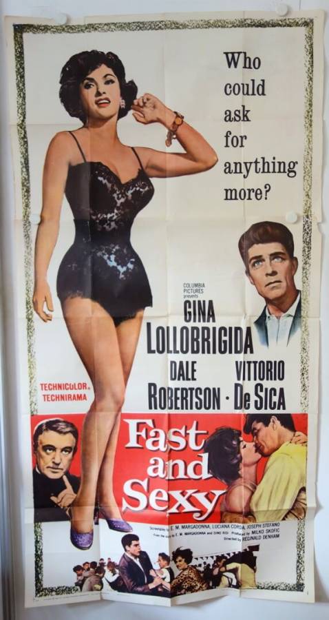 Anna von Brooklyn originales US Three-Sheet Filmplakat