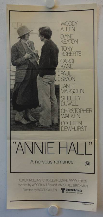 Annie Hall original release Australian Daybill movie poster