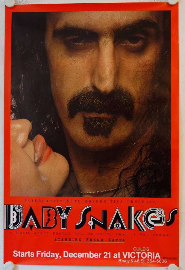 Baby Snakes original release US Onesheet movie poster