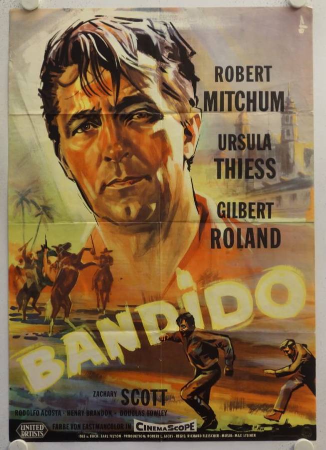 Bandido original release german movie poster
