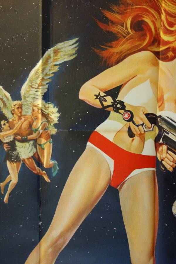 Barbarella originales italienisches Filmplakat
