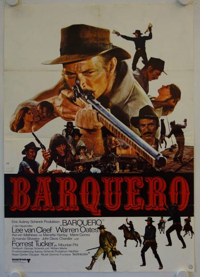 Barquero originales deutsches Filmplakat