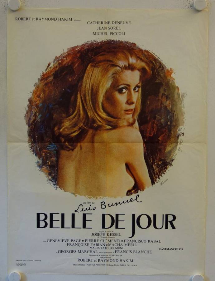Belle de Jour - Schöne des Tages originales Filmplakat aus Frankreich