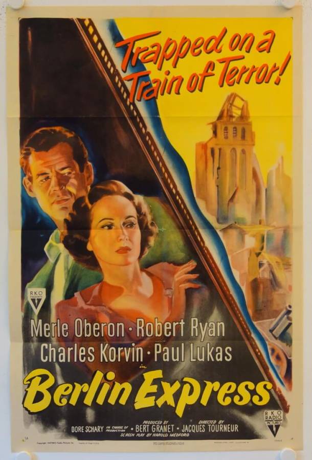 Berlin Express originales US Filmplakat