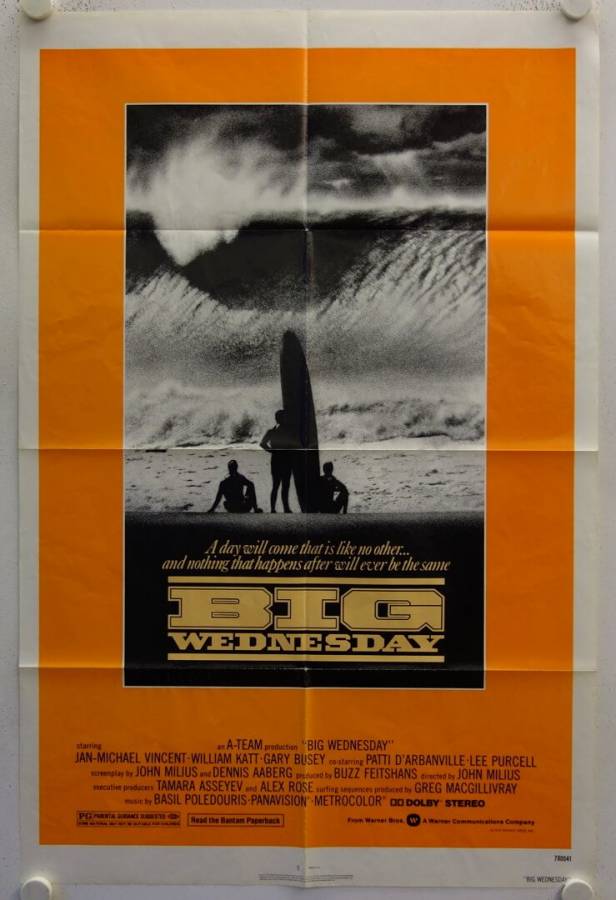 Big Wednesday original release US Onesheet movie poster