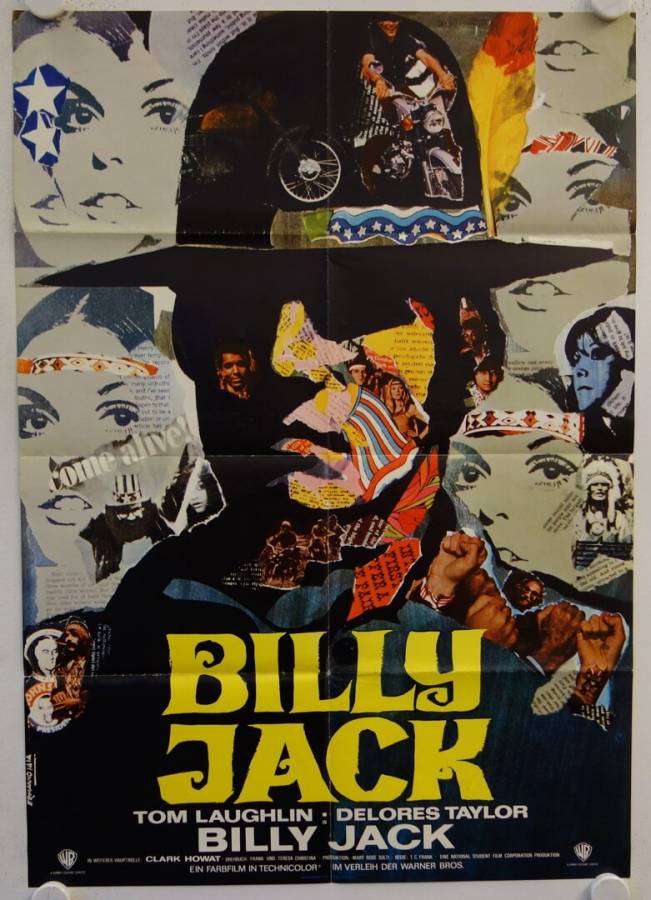 Billy Jack originales deutsches Filmplakat