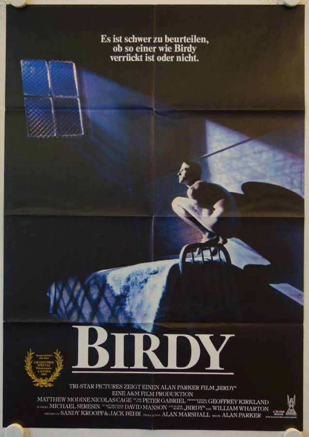 Birdy originales deutsches Filmplakat