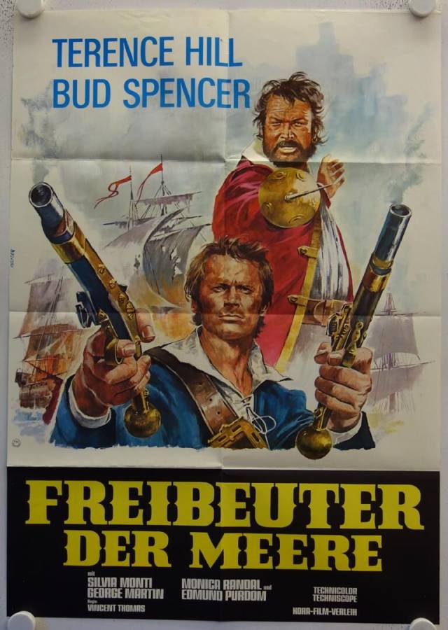 Freibeuter der Meere originales deutsches Filmplakat