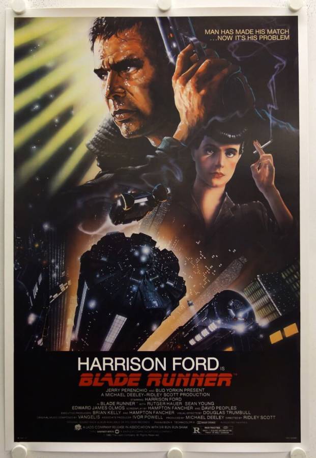 Blade Runner original release US onesheet movie poster