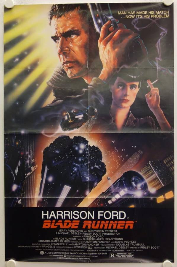 Blade Runner original release US Onesheet movie poster