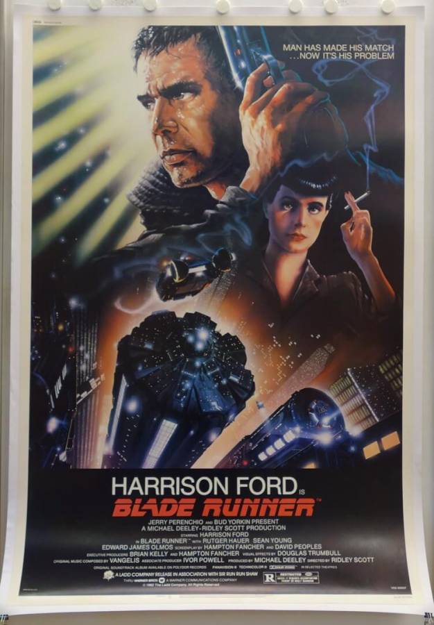 Der Bladerunner originales US 40x60 Filmplakat