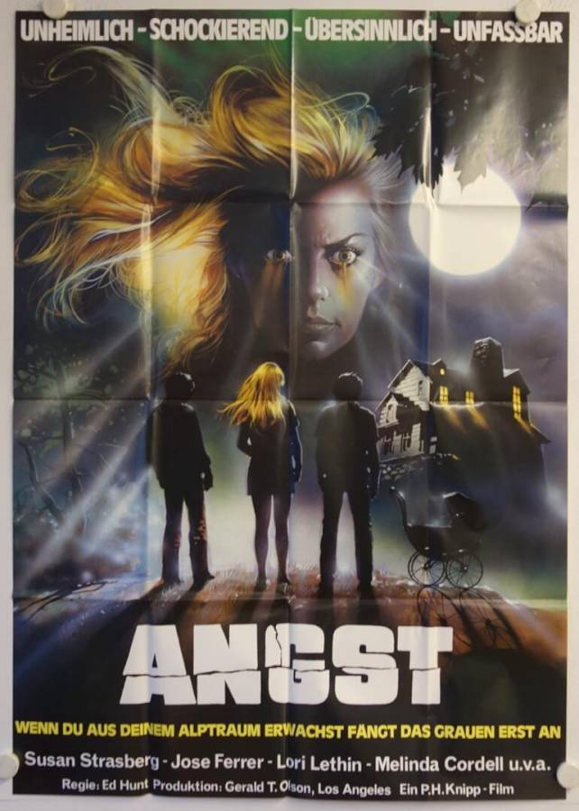 Angst originales deutsches Filmplakat