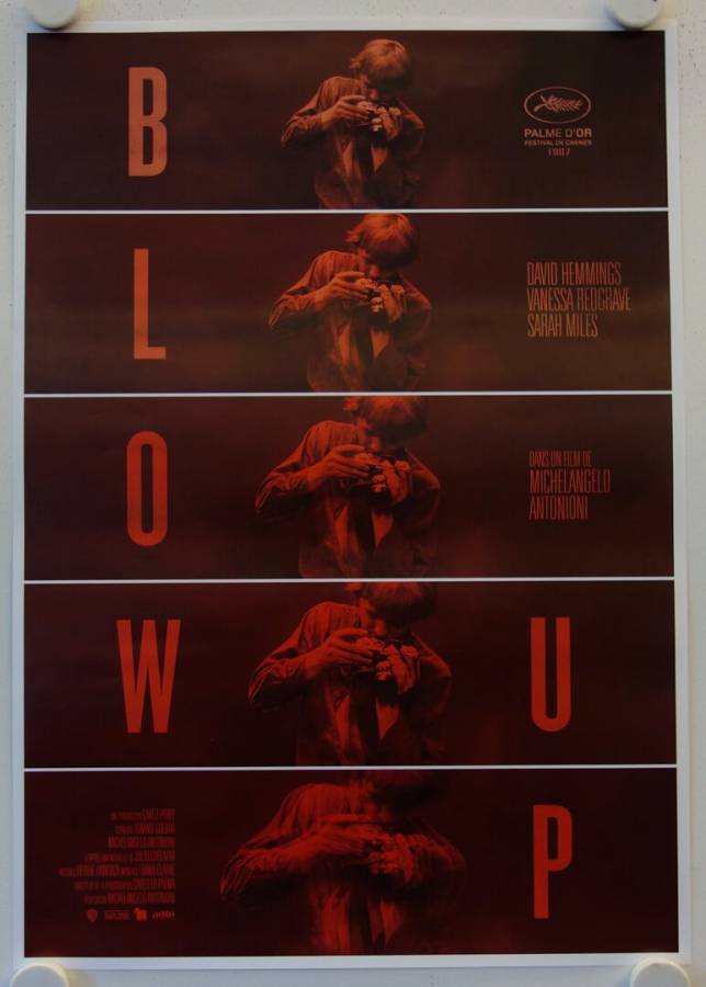 Blow-Up re-release french movie poster