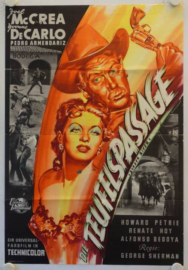Die Teufelspassage originales deutsches Filmplakat