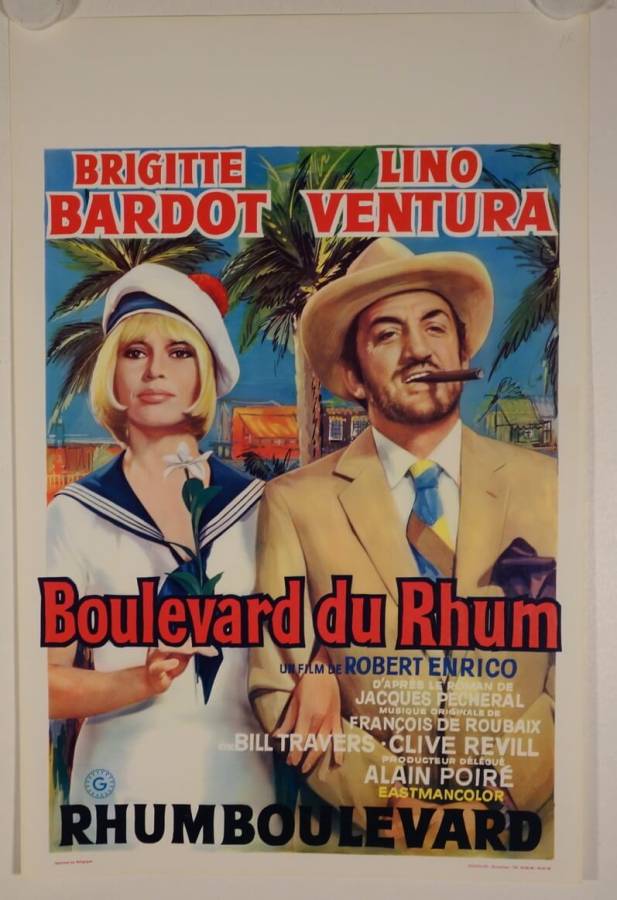 Boulevard du Rhum - Rum Runners original release belgian movie poster