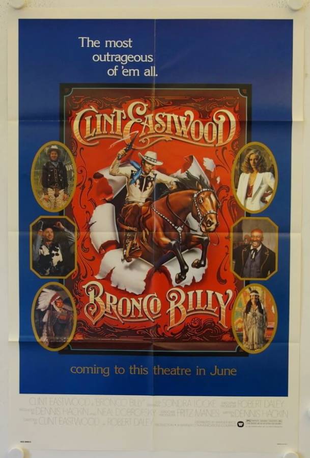 Bronco Billy originales US Onesheet Filmplakat