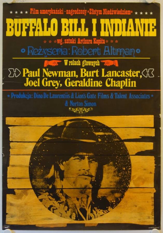 Buffalo Bill and the Indians original release polish movie poster