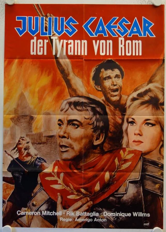 Caesar the Conqueror re-release german movie poster