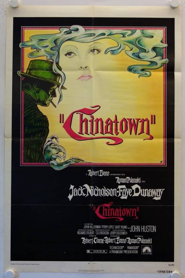 Chinatown originales US Onesheet Filmplakat