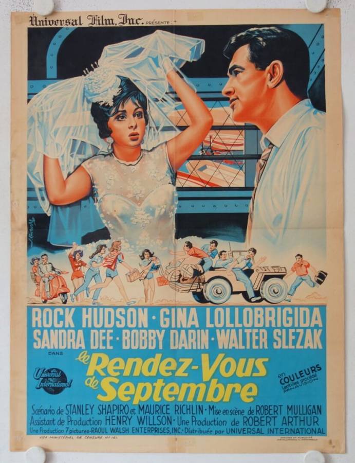 Happy-End im September originales Filmplakat aus Frankreich