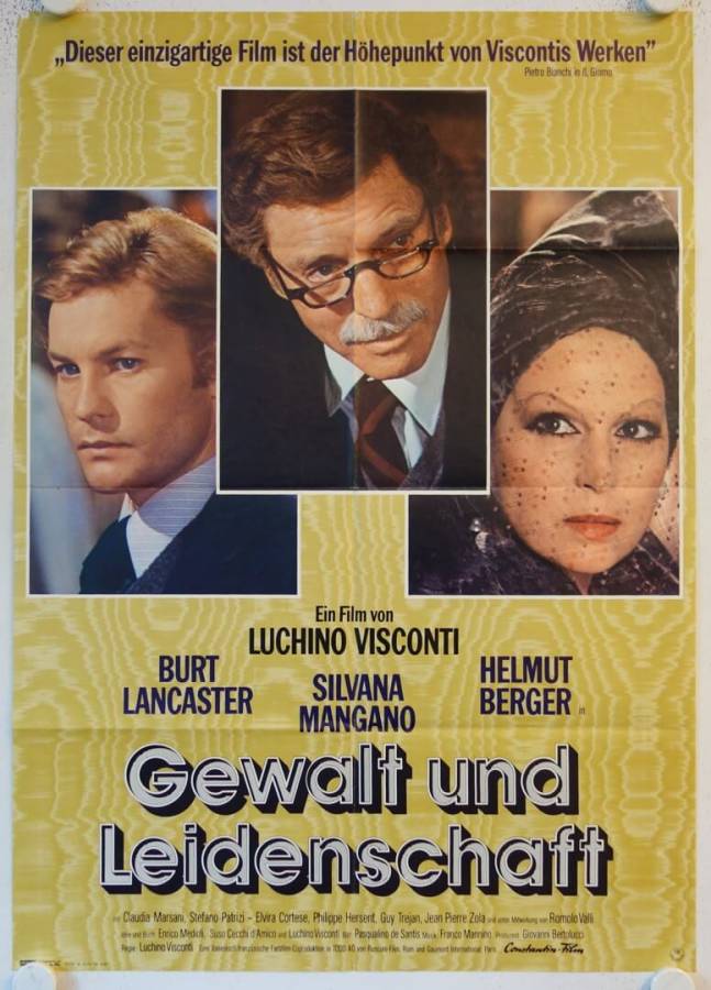 Conversation Piece original release german movie poster
