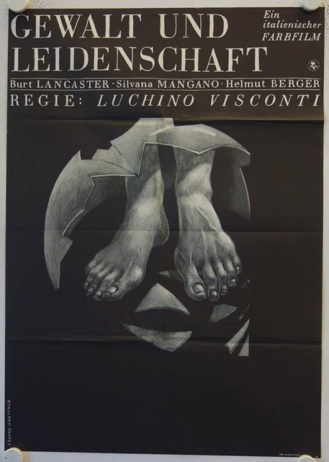 Conversation Piece original release east-german movie poster
