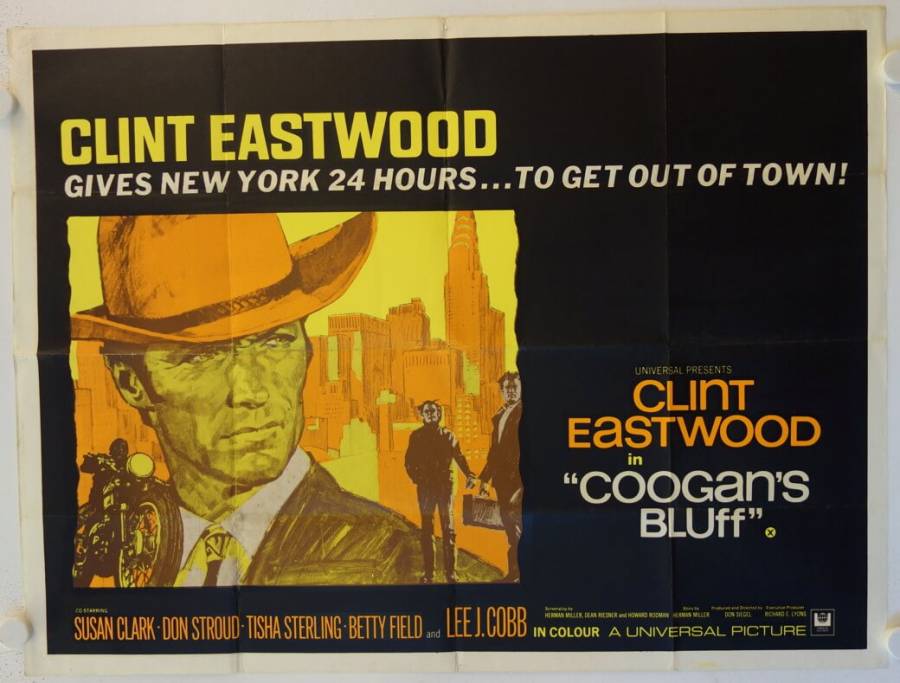 Coogans grosser Bluff originales British Quad Filmplakat