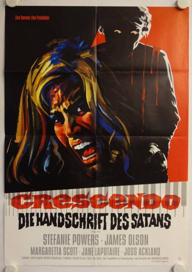 Crescendo original release german movie poster