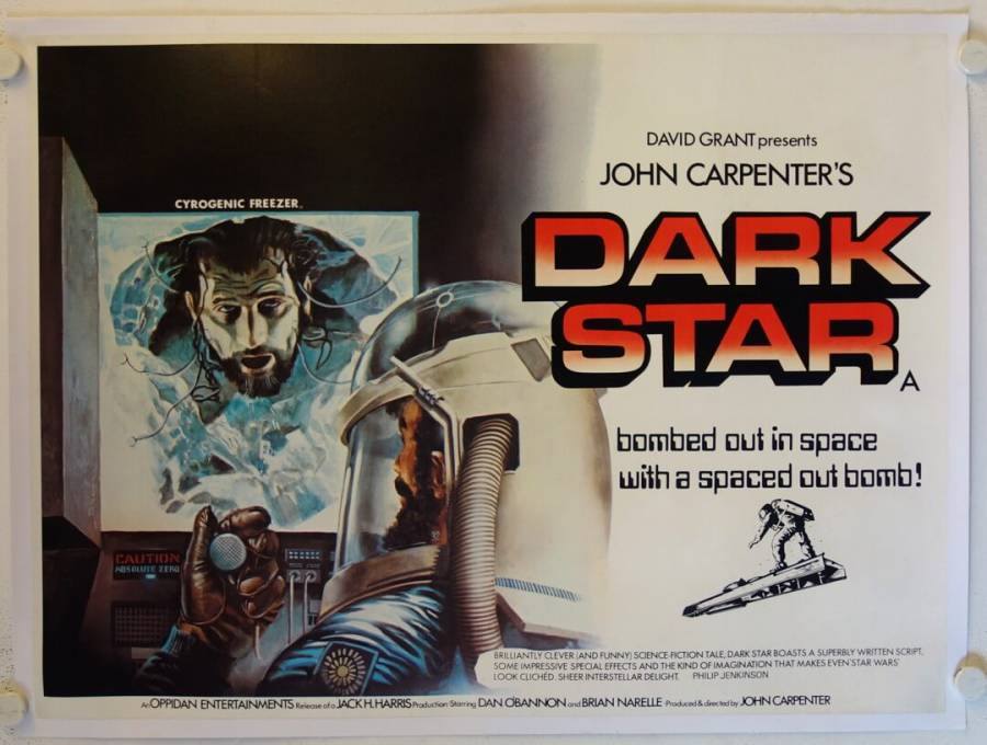 Dark Star original release british quad movie poster
