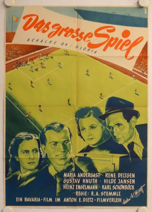 The great Match re-release german movie poster