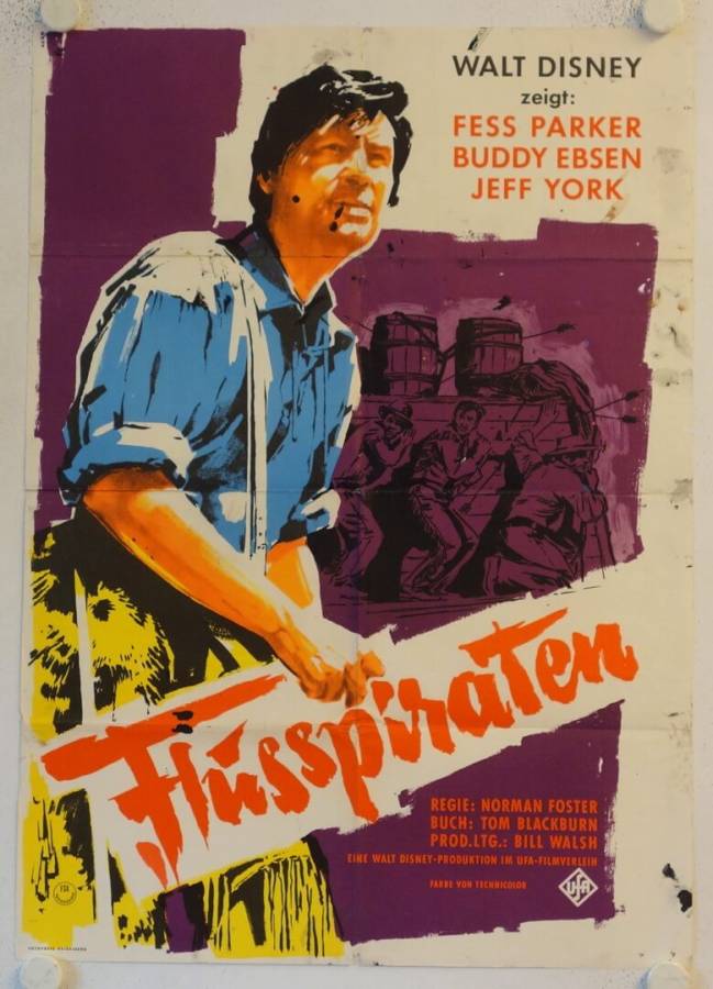 Flusspiraten originales deutsches Filmplakat