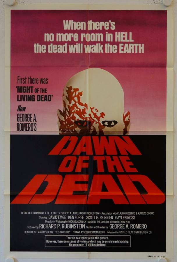 Zombie originales US Filmplakat