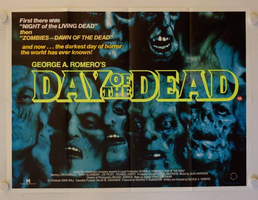 Zombie 2 - Das letzte Kapitel originales British Quad Filmplakat