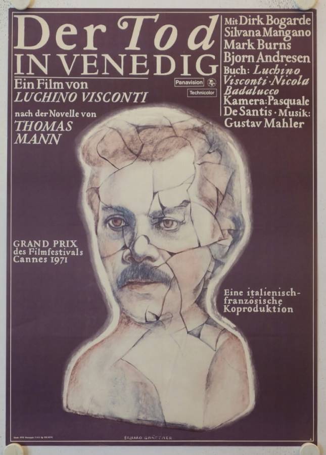 Der Tod in Venedig originales DDR Filmplakat
