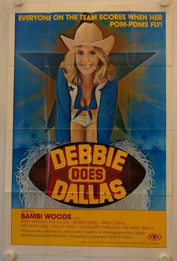 Debbie does Dallas original release US movie poster