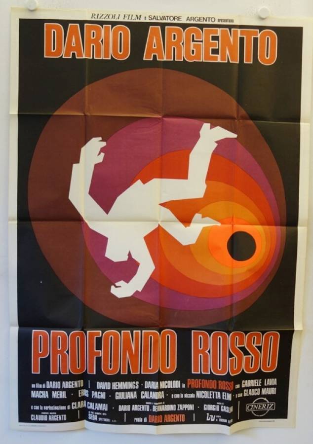 Rosso - Die Farbe des Blutes originales italienisches Filmplakat