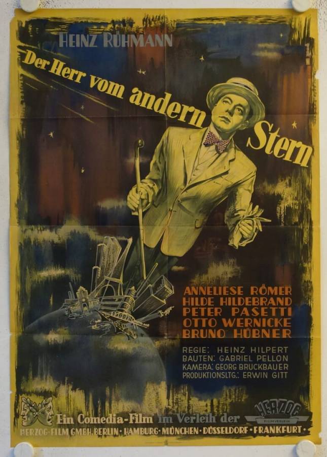 Der Herr vom andern Stern originales deutsches Filmplakat