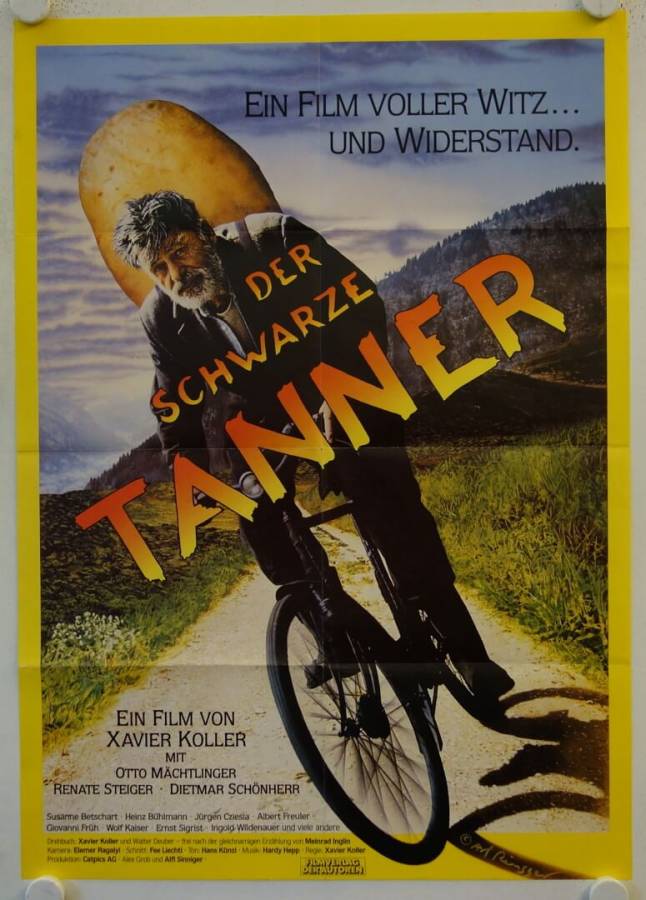 Der schwarze Tanner originales deutsches Filmplakat