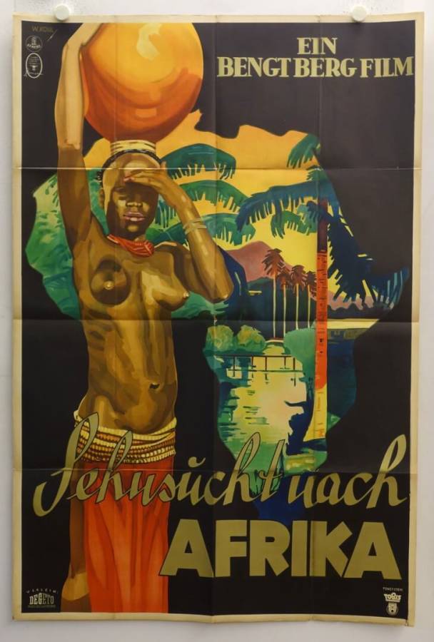 Desire for Africa original release german movie poster