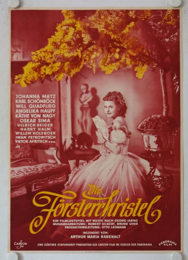 Die Försterchristel original release german movie poster