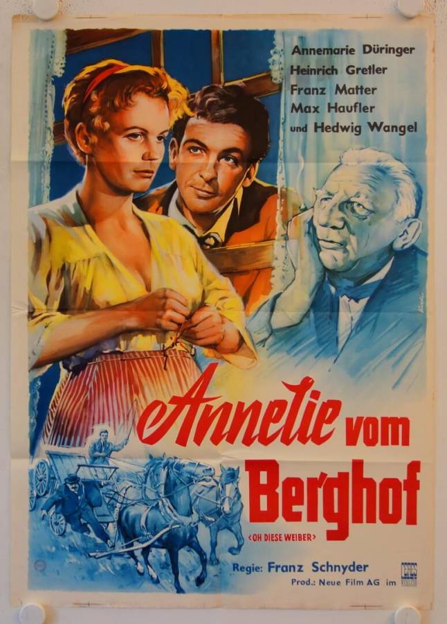 Annelie vom Berghof originales deutsches Filmplakat