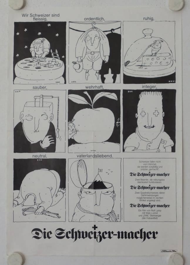 Die Schweizermacher original release german A2 movie poster