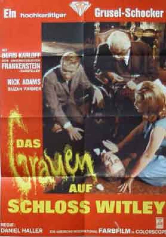 Die Monster Die original release german movie poster