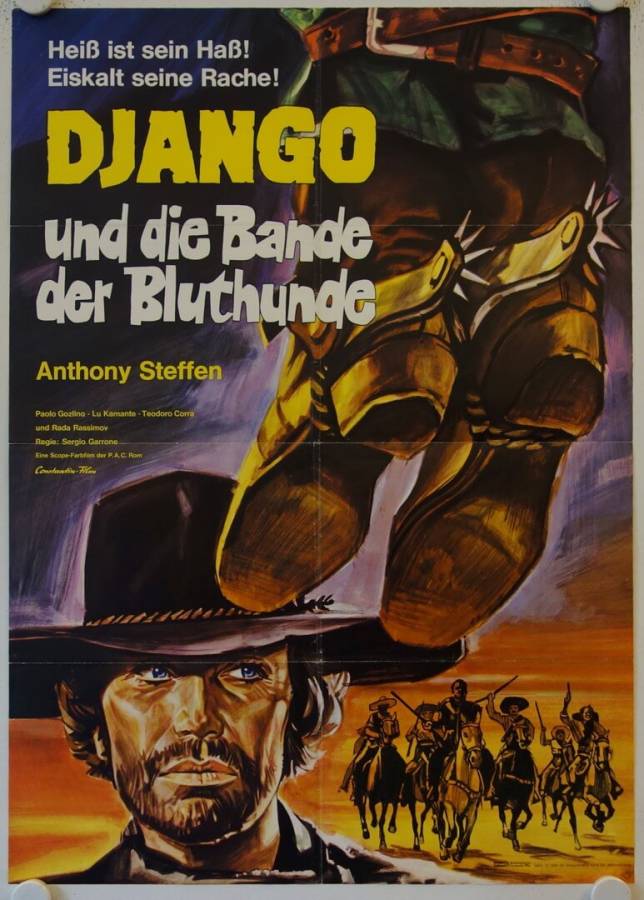 Django il bastardo - Stranger's Gundown original release german movie poster