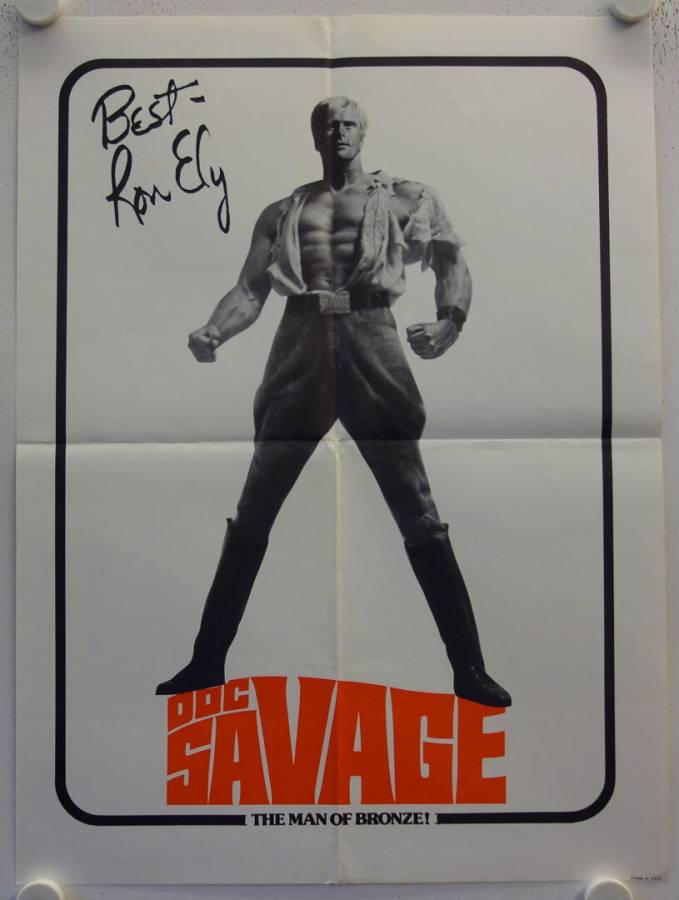 Doc Savage Der Mann aus Bronze originales US Sonderplakat